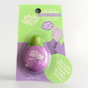 Beauty Impressions Nourishing Lip Balm Raspberry Swirl Viral TikTok Squalane New